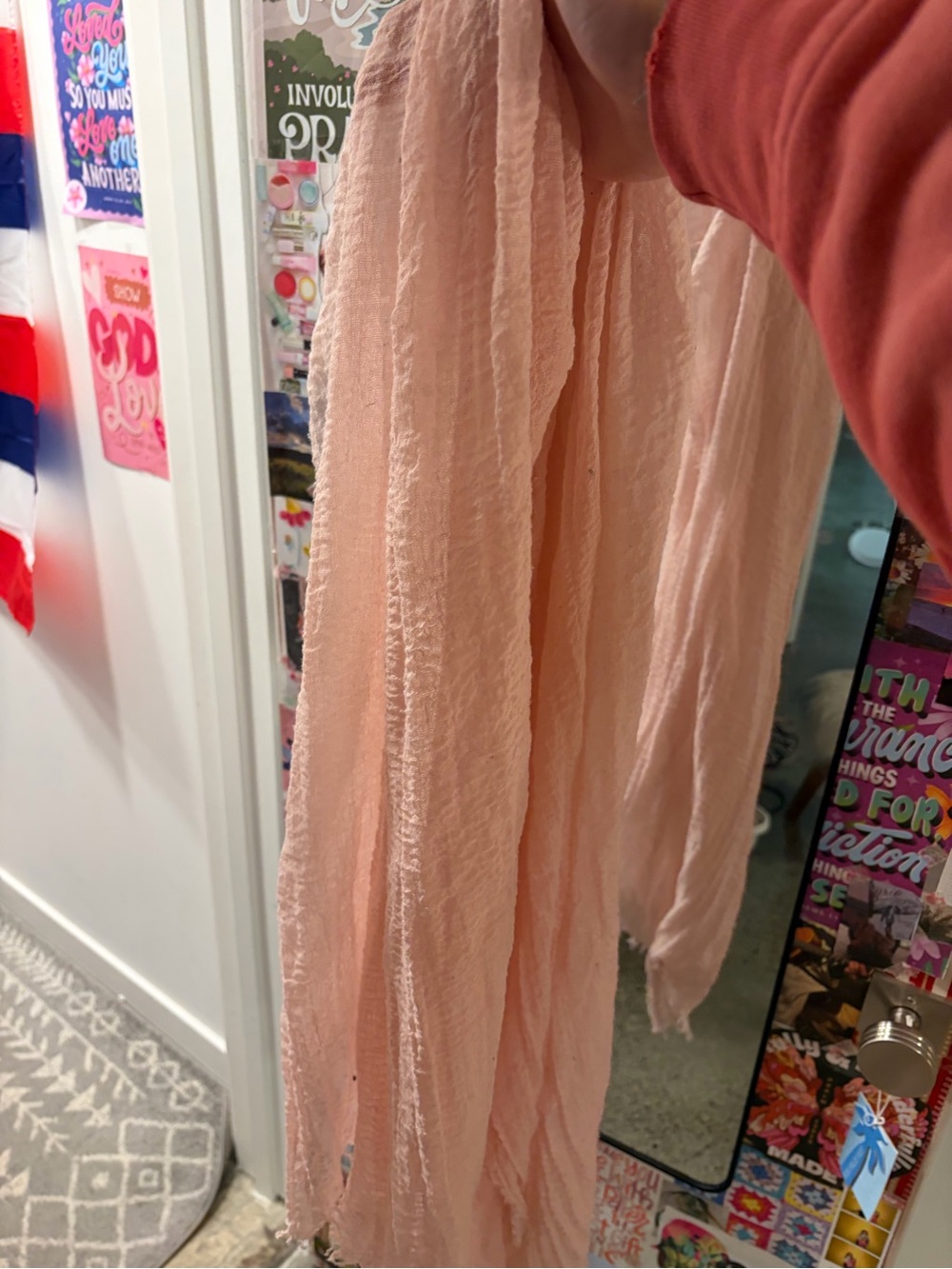 Very High quality Costa Rican-Light Pink Women's Lightweight Open Front Jacket